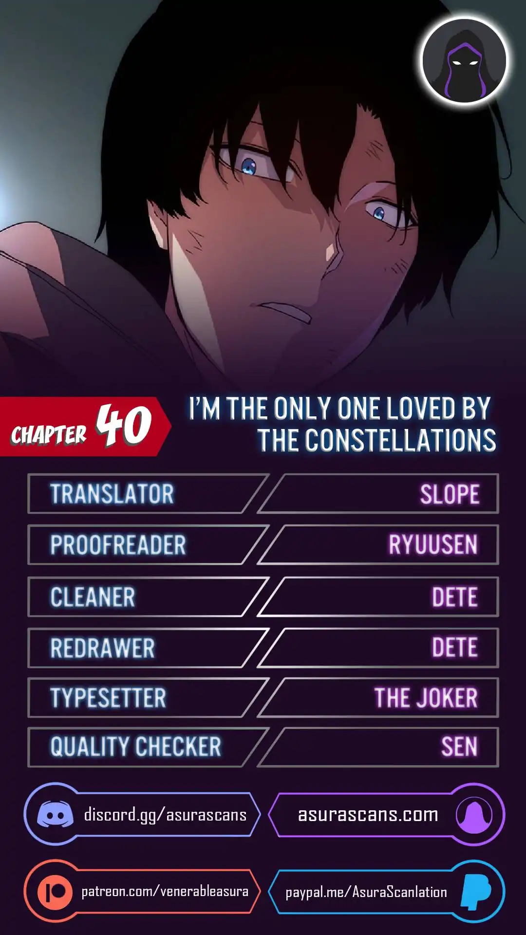 I'm the Only One Loved by the Constellations! Chapter 40 1